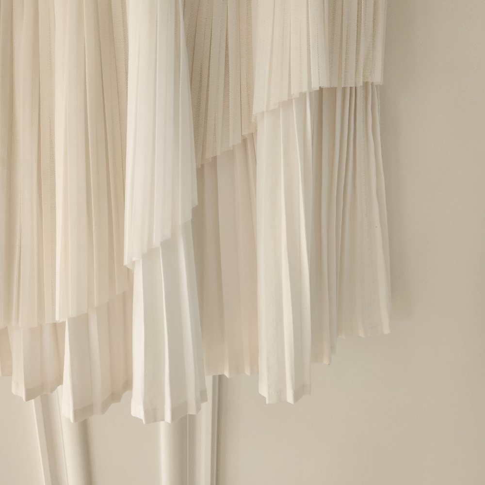 Lululemon Tiered Pleats High Rise Tennis Skort White Size 4 - Picture 11 of 14